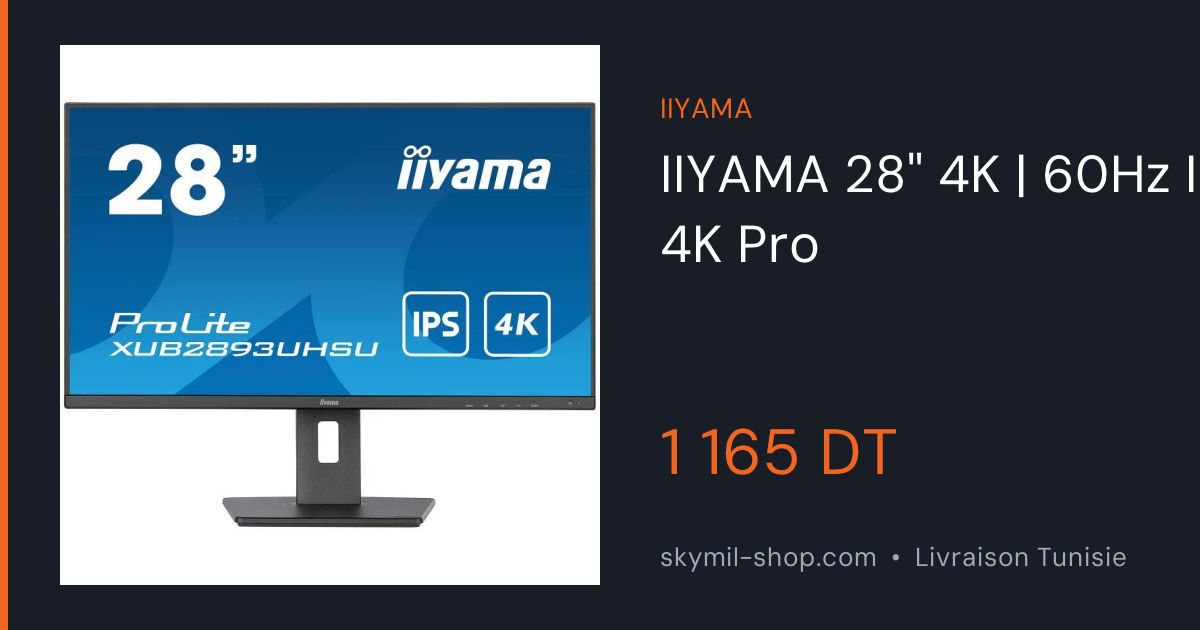 IIYAMA ProLite XUB2893UHSU-B5 28