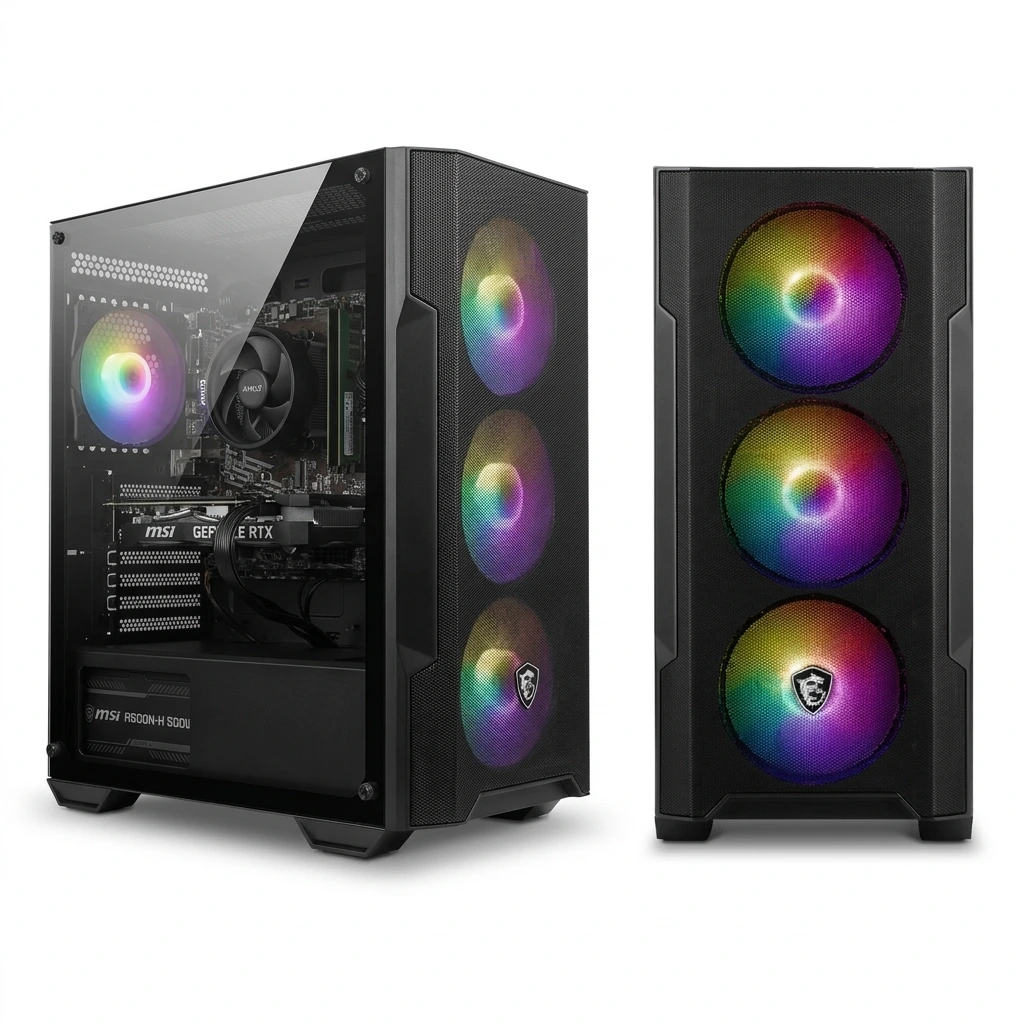 Pc Gamer AMD Ryzen 5 3600 | RTX 3050 6Go | 16Go DDR4 | 256Go+500Go