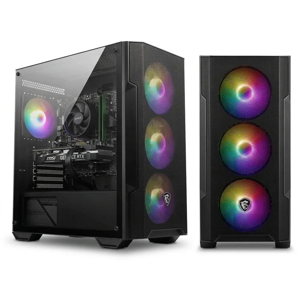 Pc Gamer MSI | AMD Ryzen 5 5500 | RTX 3050 6Go | 16Go DDR4 | 500Go SSD
