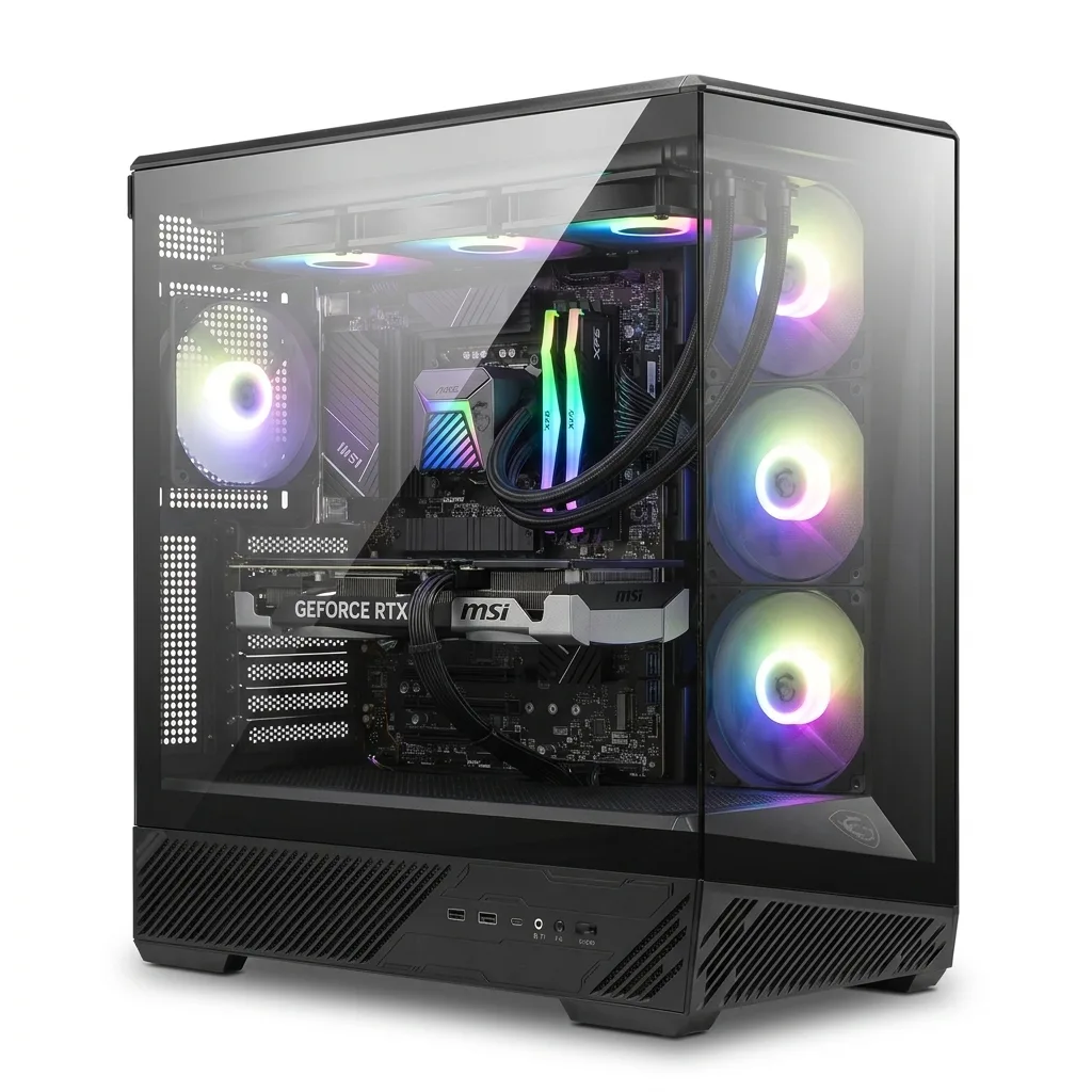 Pc Gamer MSI | Intel Core i7-12700KF | RTX 5070 12Go | 16Go DDR4 | 1T...