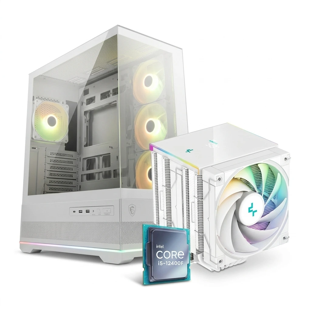 Pack Level Up 12400F | MSI MAG PANO 110R PZ | White