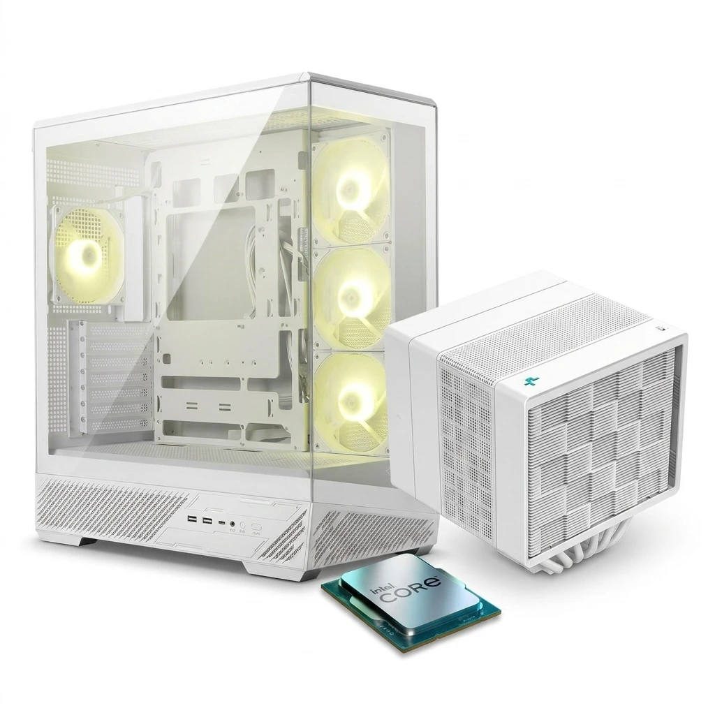 Pack Level Up 12600KF | MSI MAG PANO 130R PZ | White