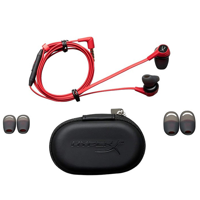 HyperX Cloud Earbuds II RED | Stéréo IEM | Gamer