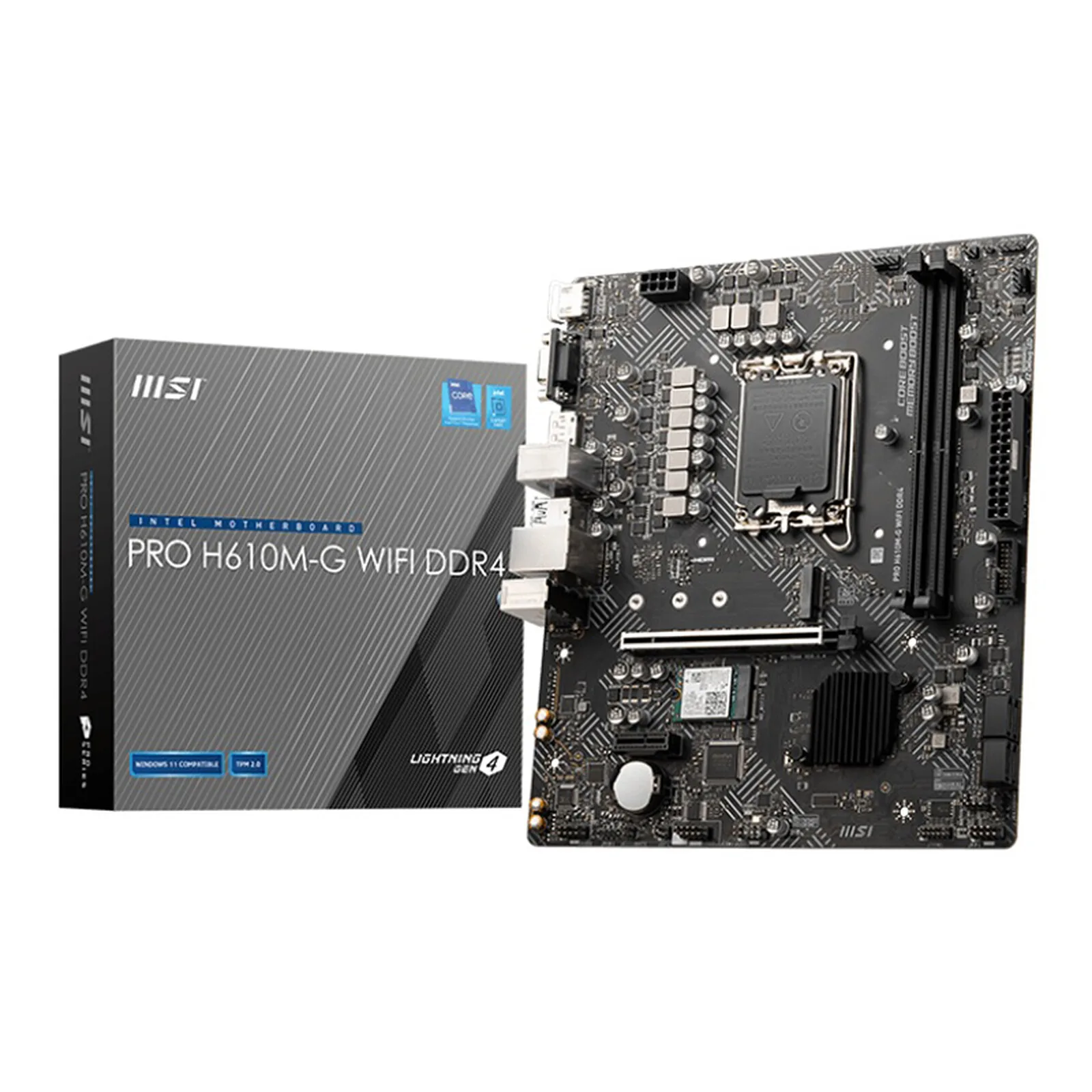 MSI Pro H610M-G WiFi | LGA1700 DDR4 | Gaming