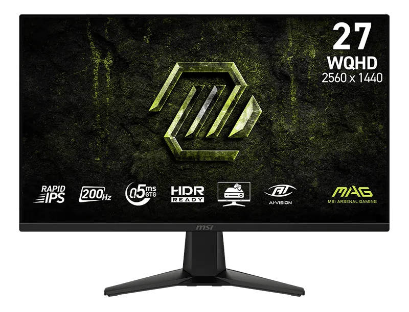 MSI MAG 275QF E20 27" QHD | 200Hz Rapid IPS | 1440p Gaming