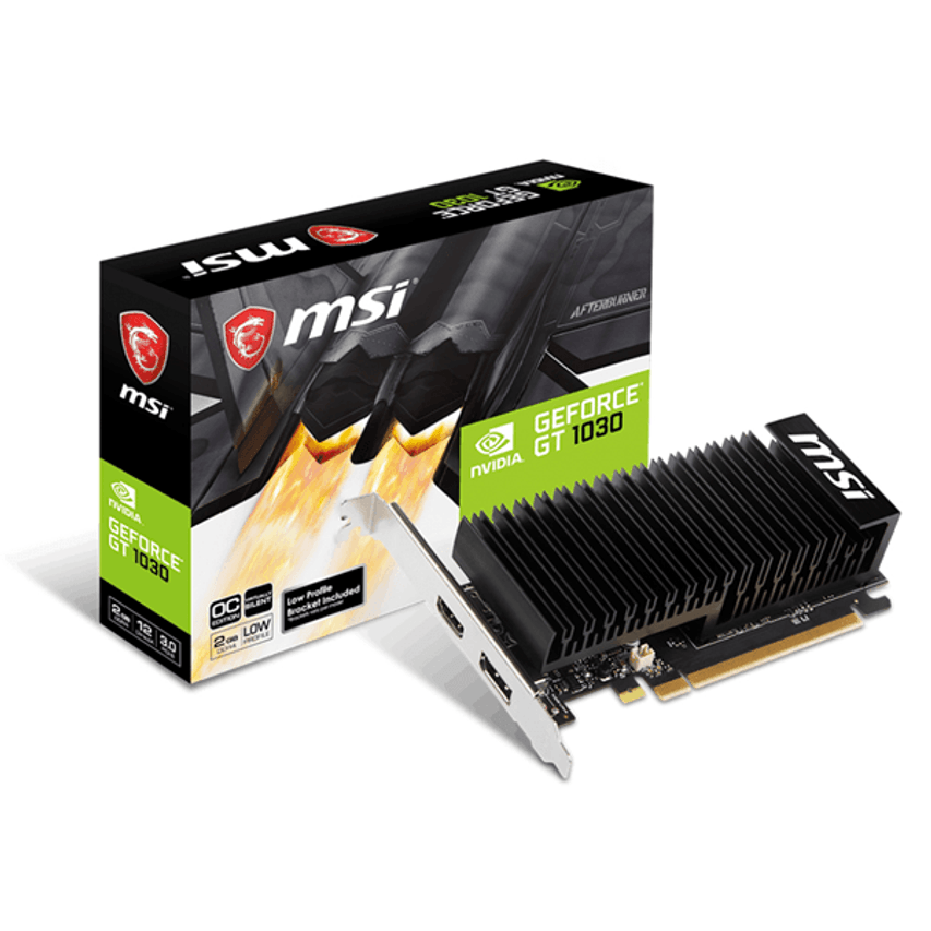 MSI GT 1030 2Go HD4 LP OC | Multimédia