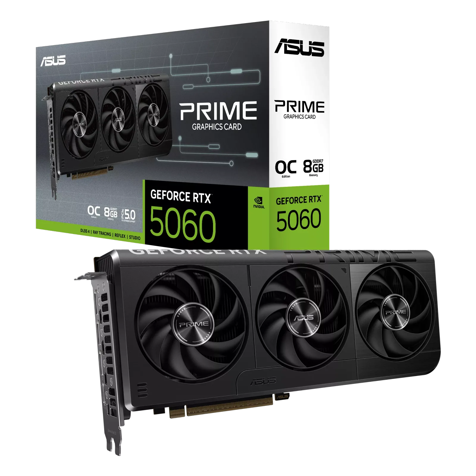 ASUS PRIME RTX 5060 OC 8Go GDDR7 | Gaming 1080p