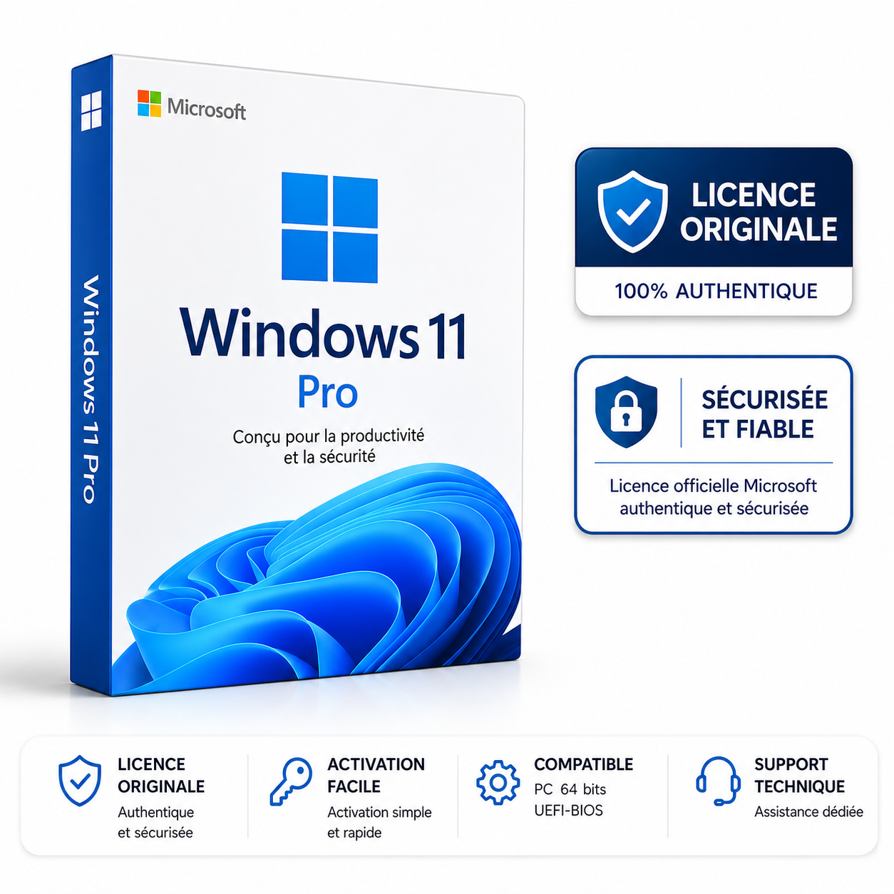 Licence originale Windows 11 Pro