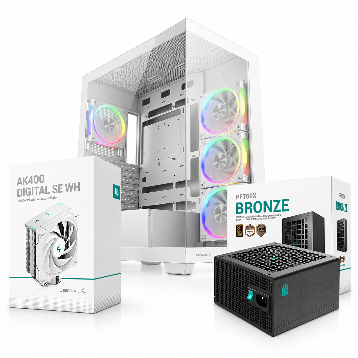 Pack DeepCool CG580 White