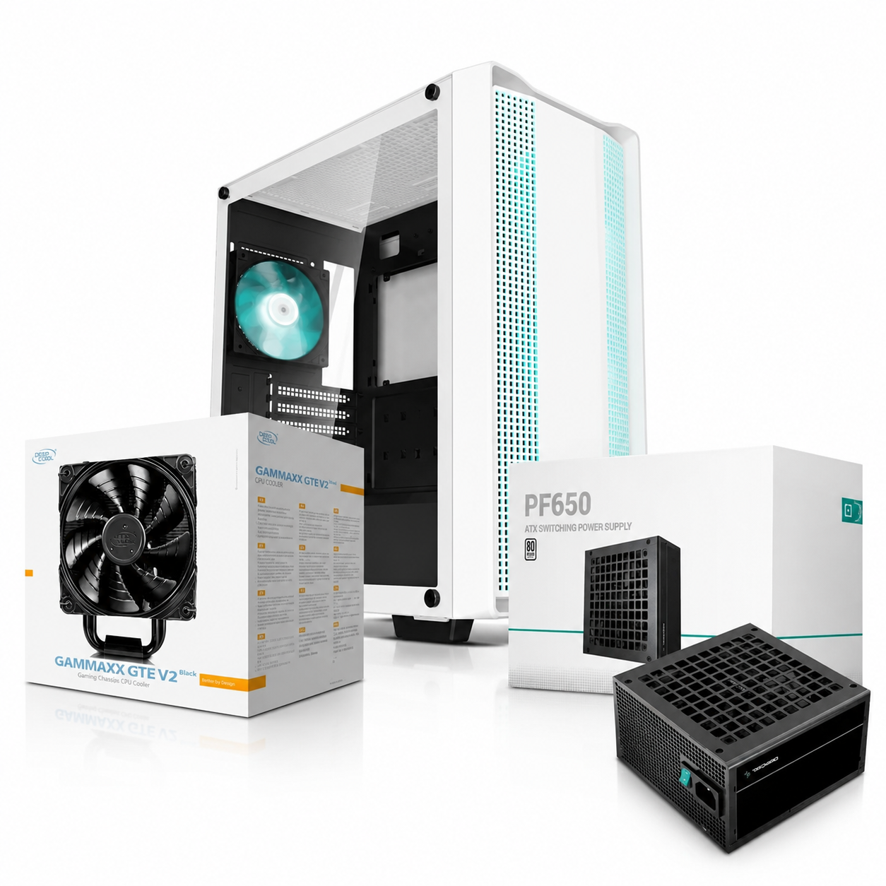 Pack DeepCool CC560 V2 White