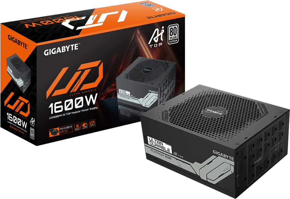 Gigabyte UD1600PM PG5 1600W 80+ Platinum Modulaire | Pro