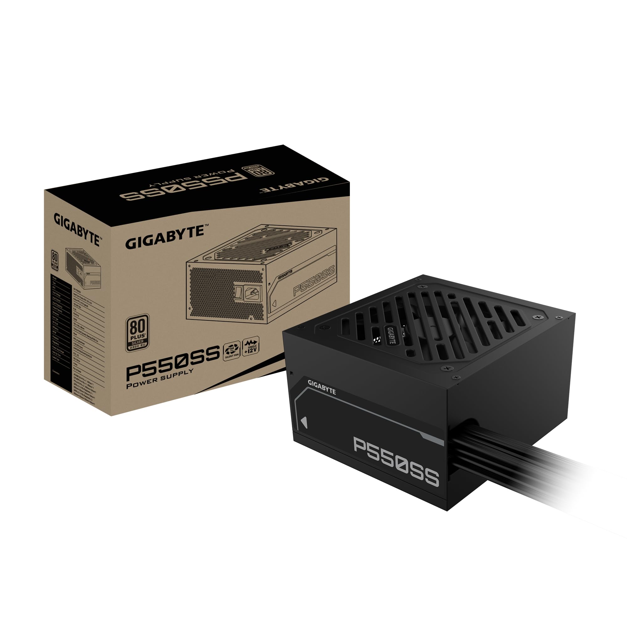 Gigabyte P550SS 550W 80+ Silver | Tunisie