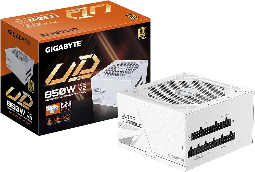 Gigabyte UD850GM PG5 ICE 850W 80+ Gold Modulaire | Fiable