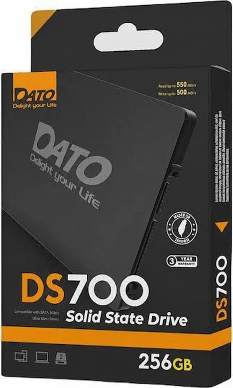 Dato DS700 SSD SATA 256Go | 530Mo/s | Stockage SSD