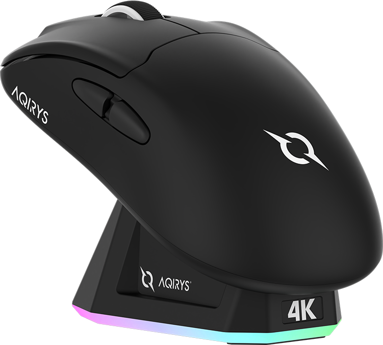 AQIRYS M60 Noir | Triple Mode | 26000 DPI | RGB | Pro Gaming