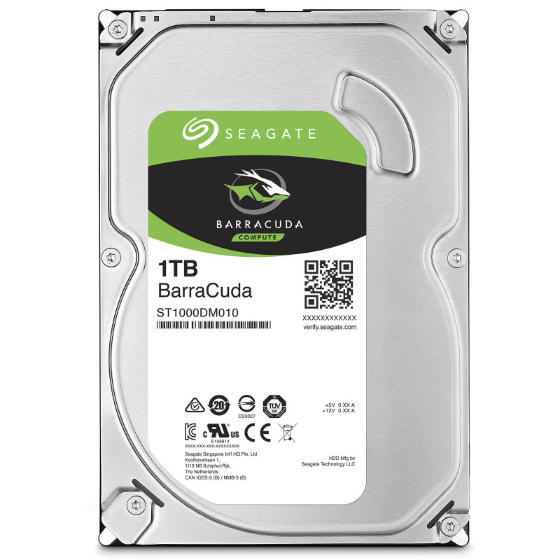 Seagate Barracuda ST1000DM010 HDD 1To | Stockage Fiable