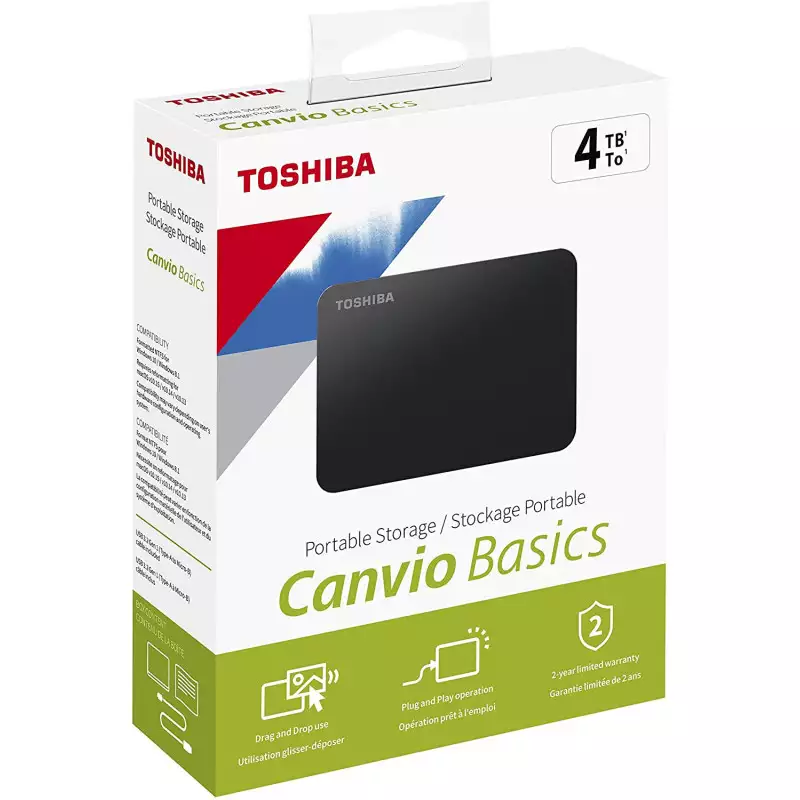 Toshiba Canvio Basics 4To Disque Externe | Stockage Externe