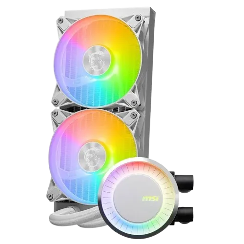 MSI MAG CORELIQUID E240 WHITE — AIO ARGB