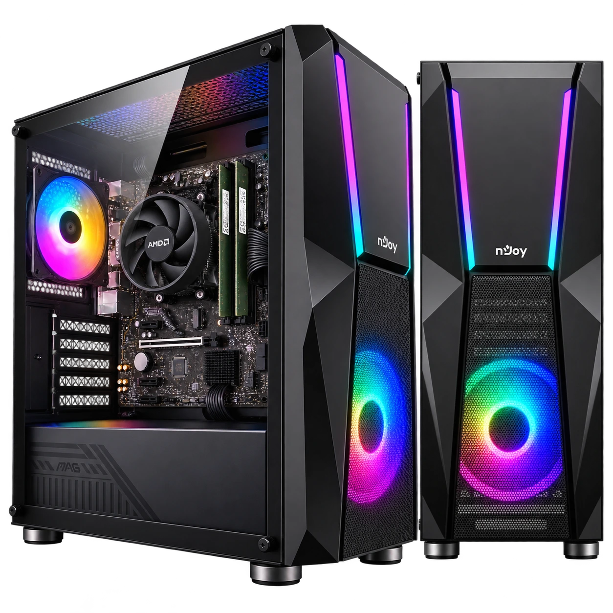 Pc Gamer AMD Ryzen 5 8500G | 16Gb DDR5 | Nvme 256Gb + 1To HDD