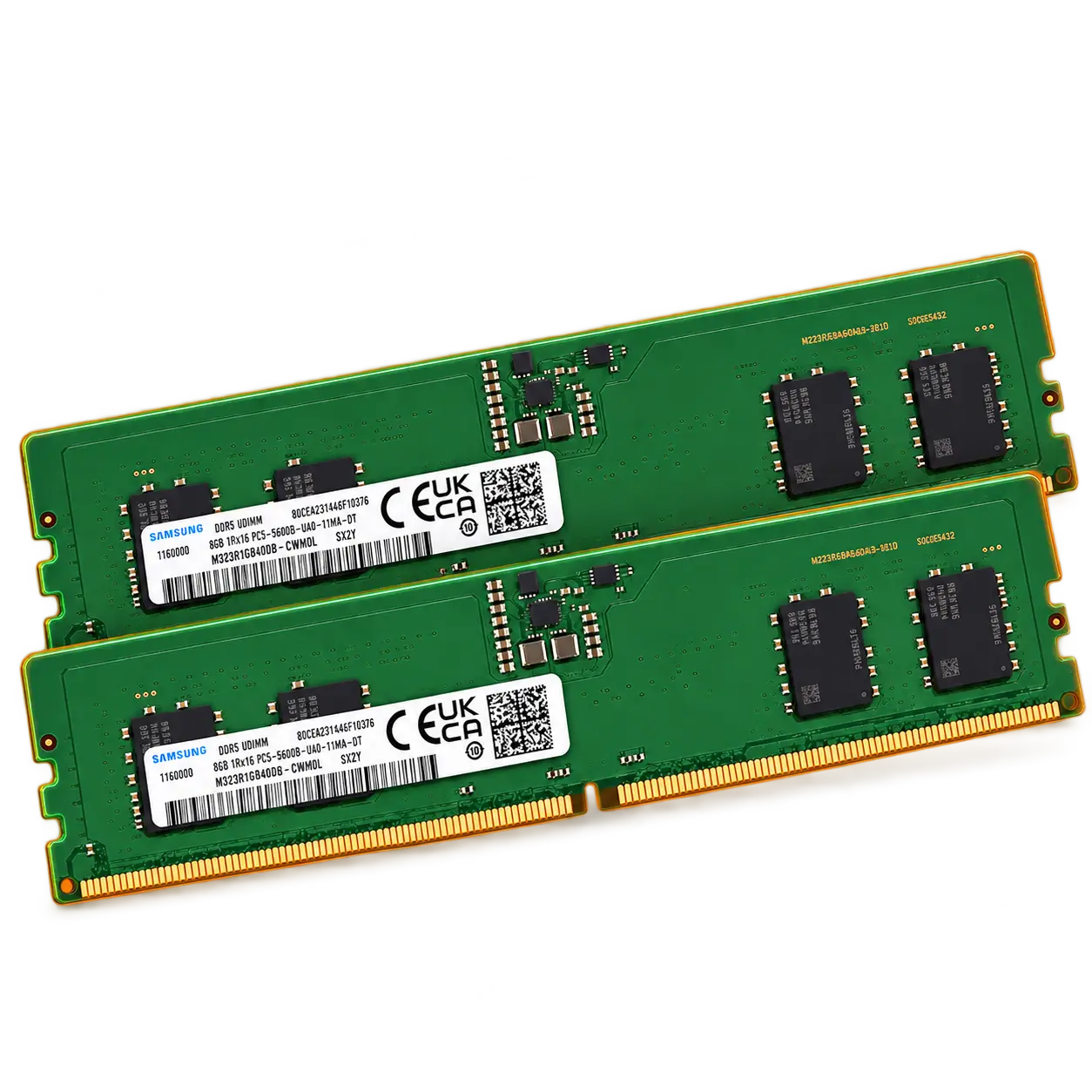 Pack 2 RAM Samsung 8Go DDR5 5600MHz | La 2e à -50%