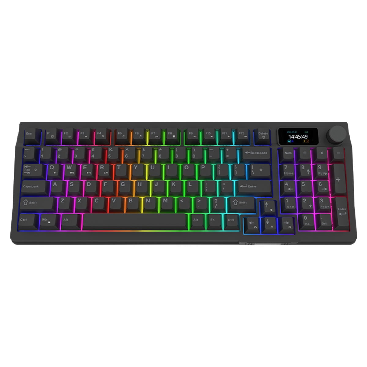 AQIRYS Atria Noir | 1800 Compact | Écran LCD | Switch Linéaire