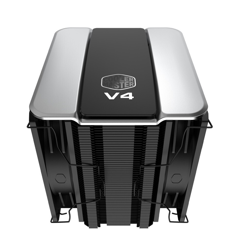 Cooler Master V4 Alpha 3DHP Noir | 2 caloducs 3DHP | 2 ventilateurs 120 mm