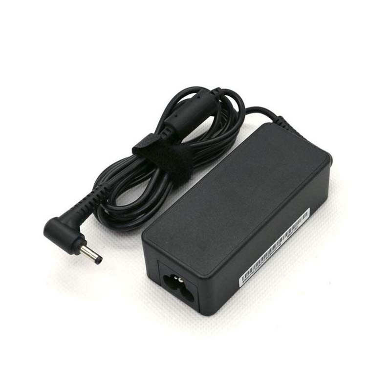 Chargeur compatible pour PC portable avec bloc, câble et embout