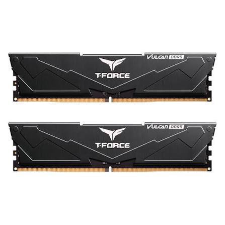 Kit RAM Team Group T-Force Vulcan 16 Go (2x8 Go) DDR5 5600 MHz noir
