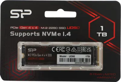 SSD Silicon Power UD90 1 To NVMe Gen4 M.2 2280