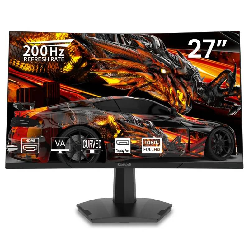 Écran gamer incurvé Redragon Amber III 27 pouces Full HD 200 Hz