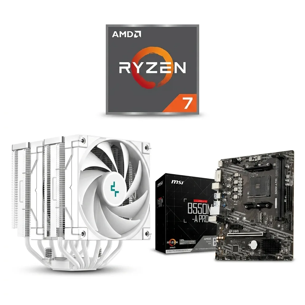 Level Up AMD Ryzen 5700X | MSI B550M-A
