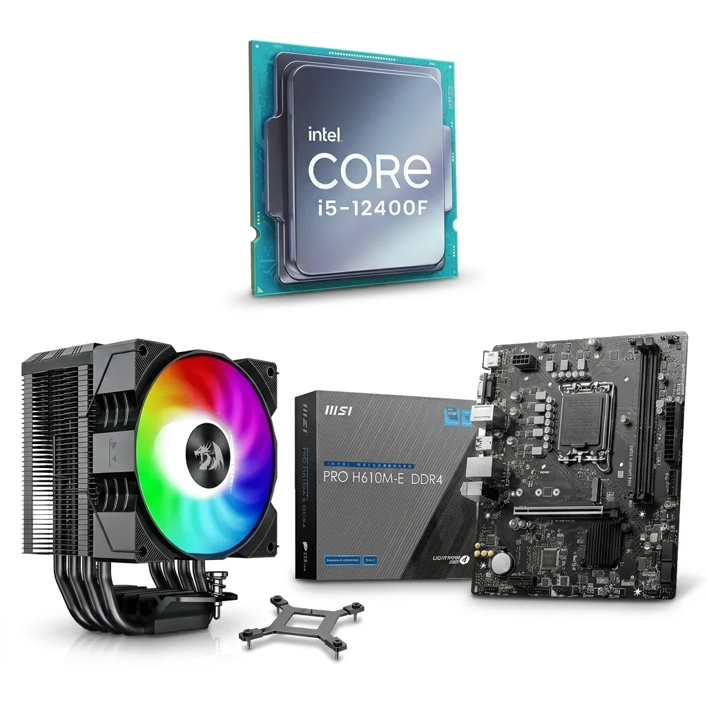Level Up Intel Core i5-12400F | MSI H610M-E