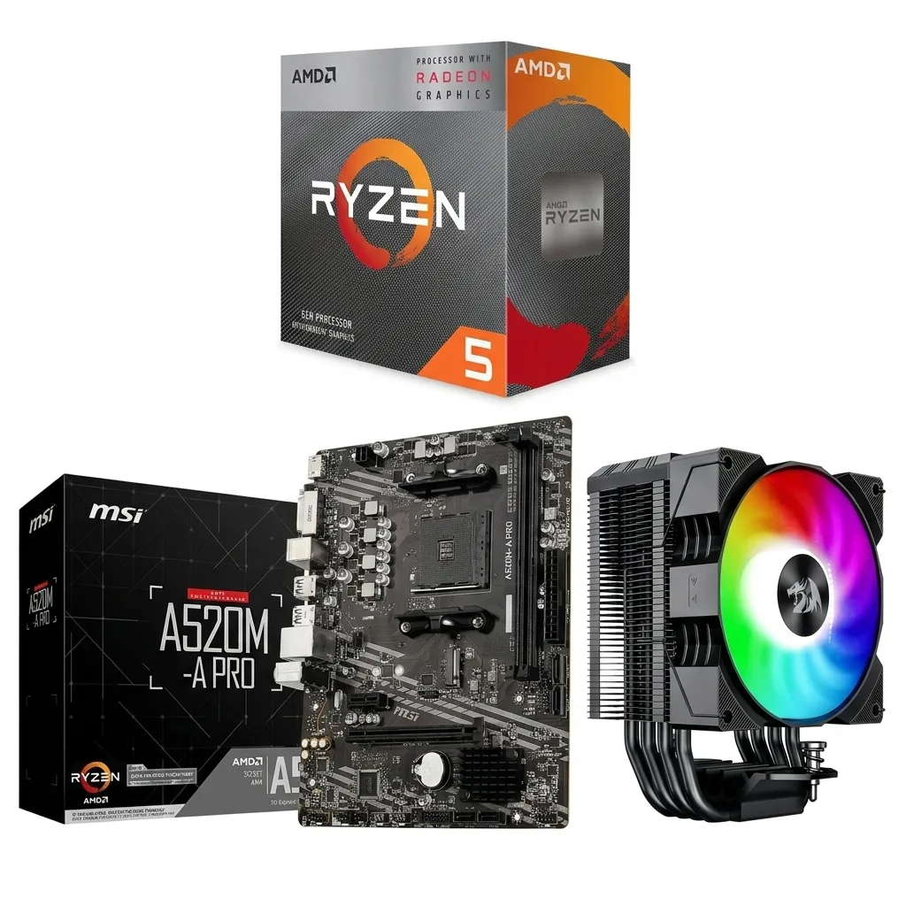 Level Up AMD Ryzen 5600GT | MSI A520M-A