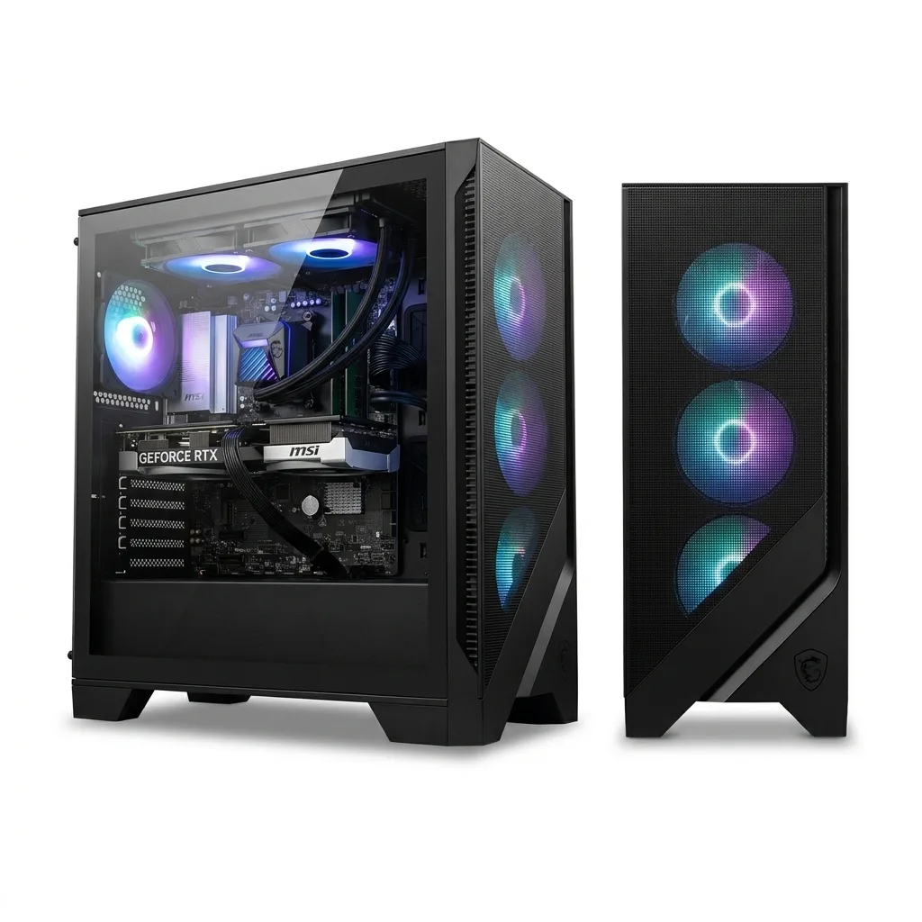 Pc Gamer MSI | AMD Ryzen 5 9600X | RTX 5070 12Go | 16Go DDR5 | 500Go