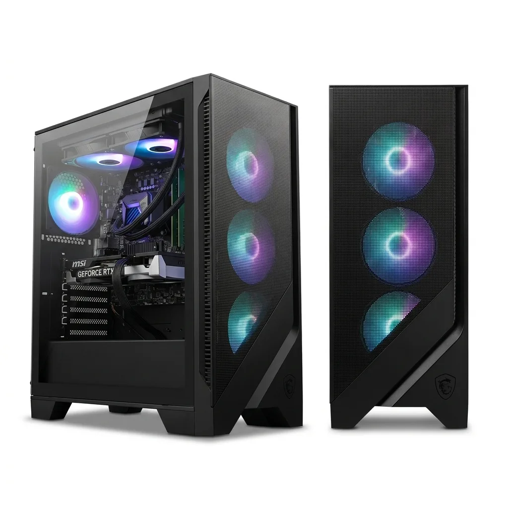 Pc Gamer MSI | Intel Core i5-12600KF | RTX 5060 8Go | 16Go DDR4 | 500...