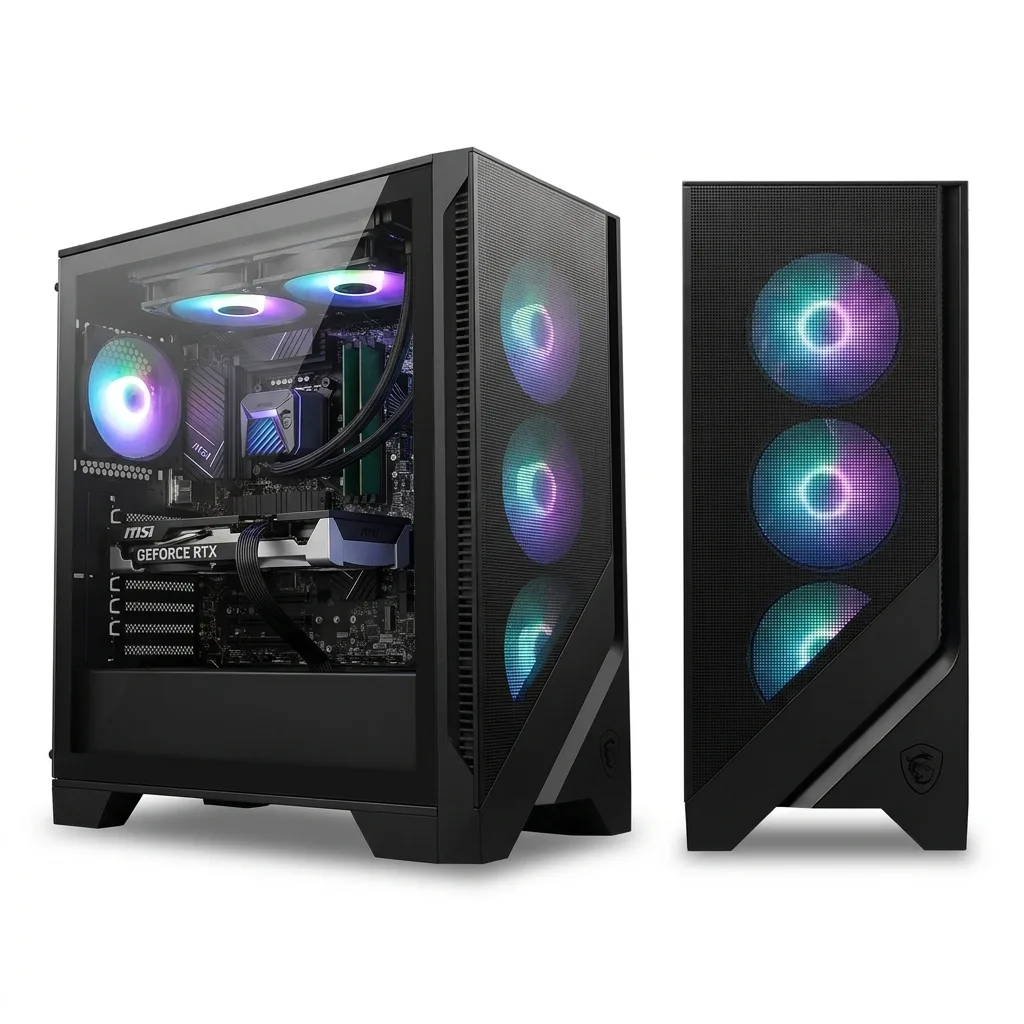Pc Gamer MSI | Intel Core i7-12700KF | RTX 5060 8Go | 16Go DDR4 | 500...