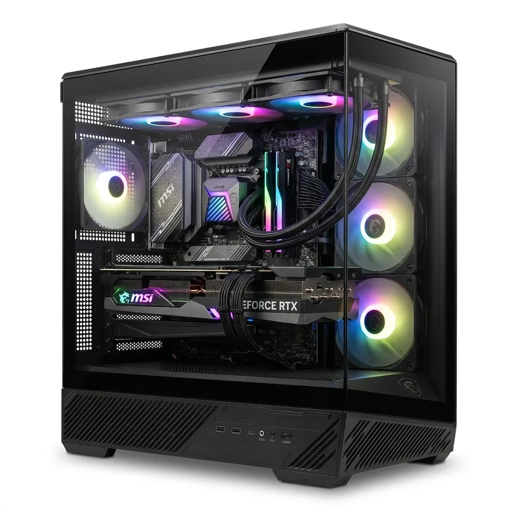 Pc Gamer MSI | Intel Core i7-14700KF | RTX 5070 Ti | 32 Go DDR5 | SSD 1 To