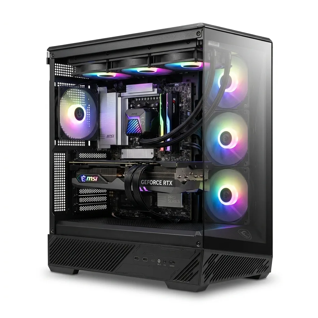 Pc Gamer MSI | AMD Ryzen 7 9800X3D | RTX 5070 Ti 16Go | 32Go DDR5 |...