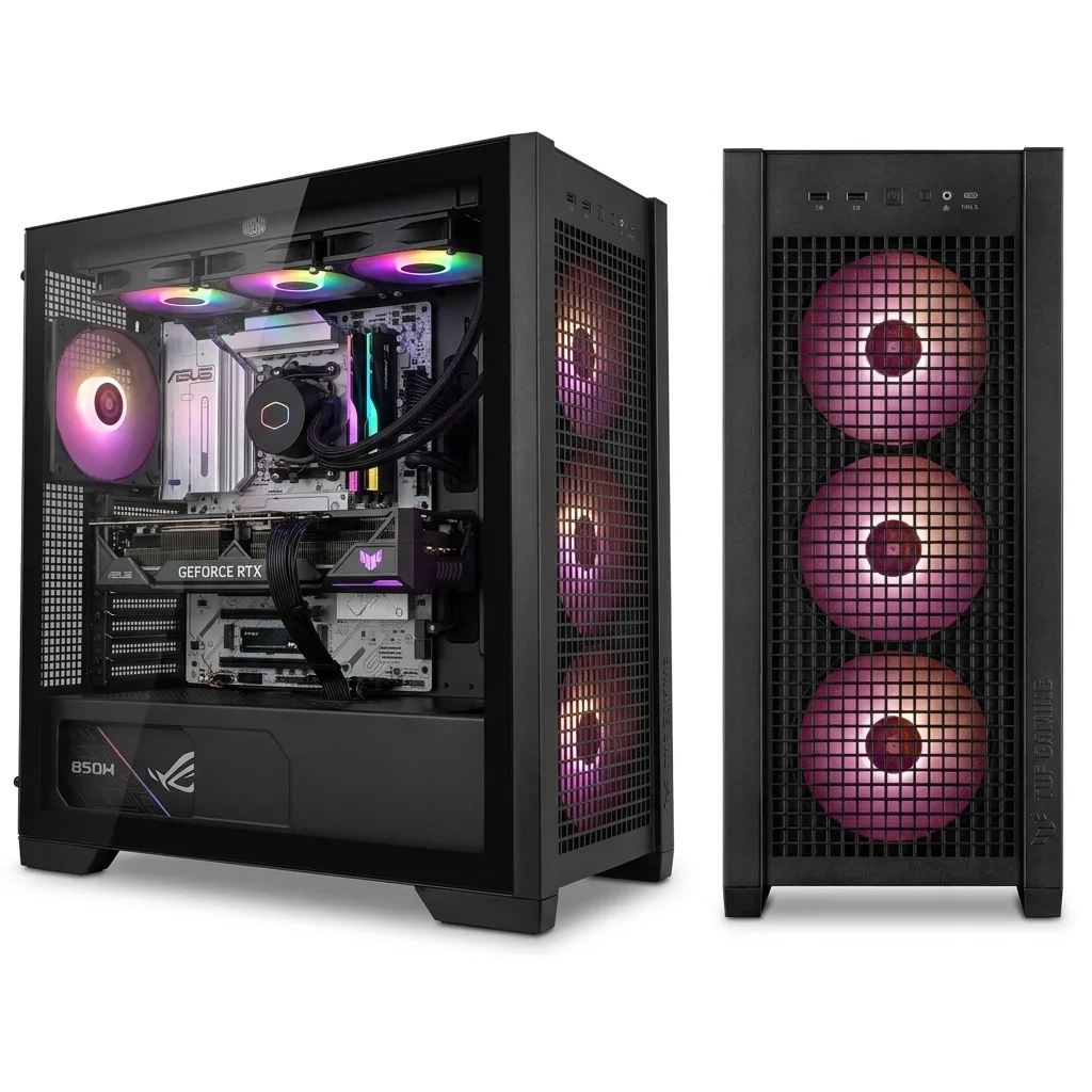 Pc Gamer Asus Ryzen 7 9700X | RTX 5080 | 32Go DDR5 | 1To SSD