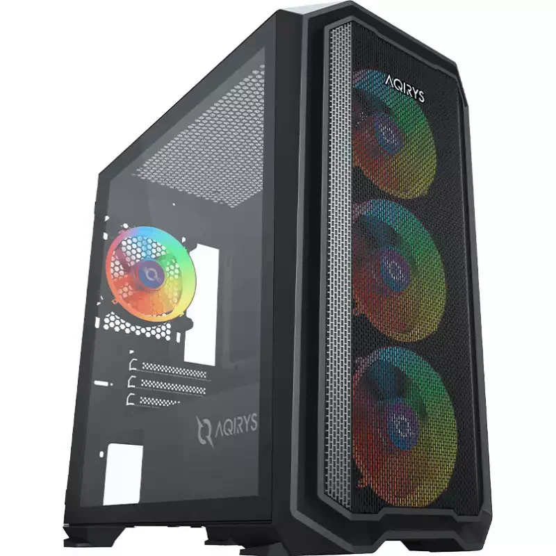 AQIRYS WEZEN Micro-ATX Noir | Setup