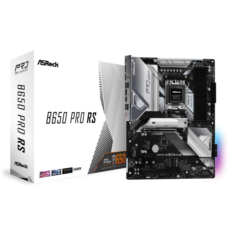 ASRock B650 Pro RS | AM5 DDR5 | PCIe 5.0