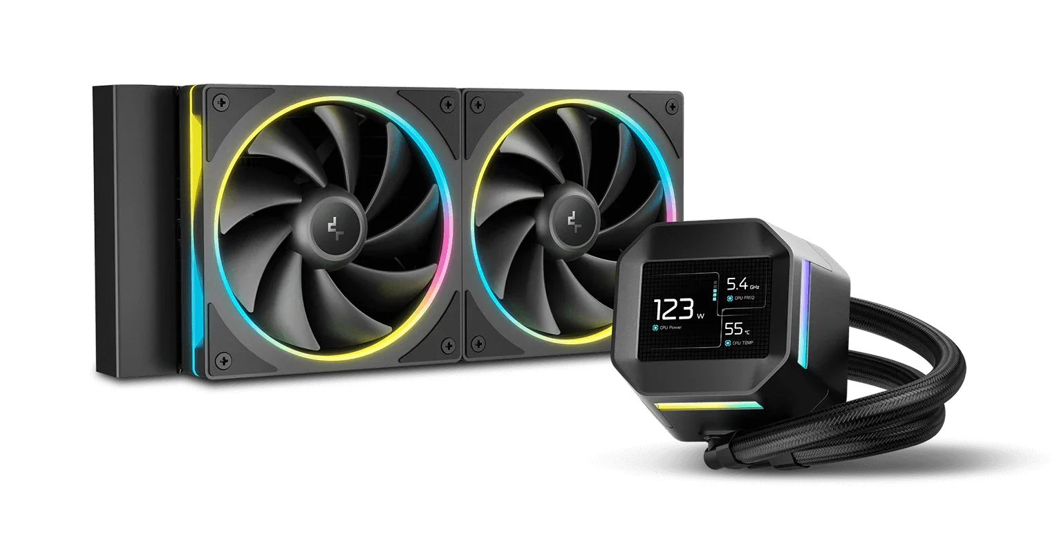 DeepCool LM240 AIO 240mm LCD Noir | Performance