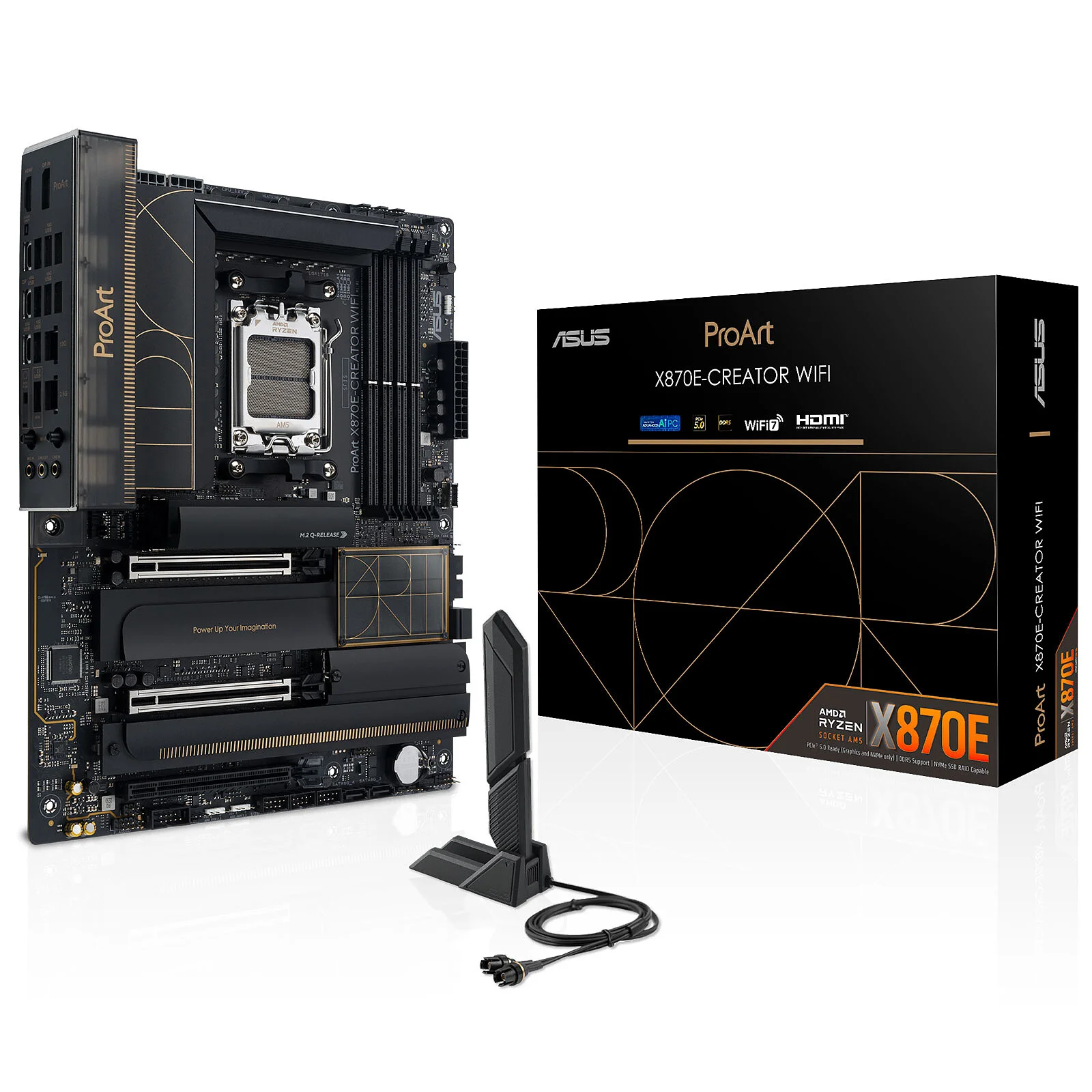 ASUS ProArt X870E-CREATOR WiFi | AM5 DDR5 | Overclock