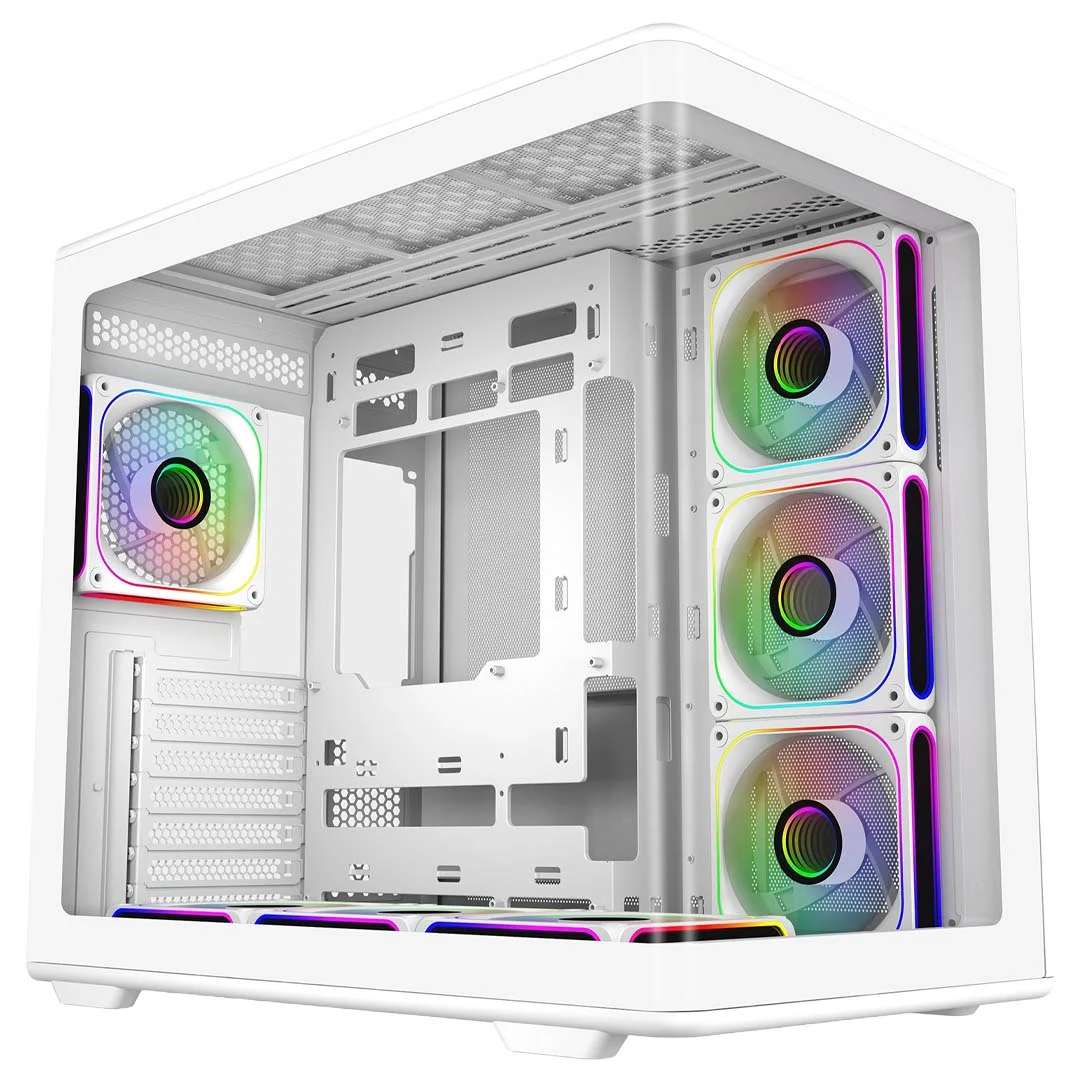 Cooler Master Elite 600 Blanc | 7 Fans | Airflow