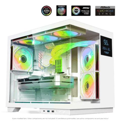 Spirit of Gamer Viper CRX Artic ARGB ATX | PC Gamer