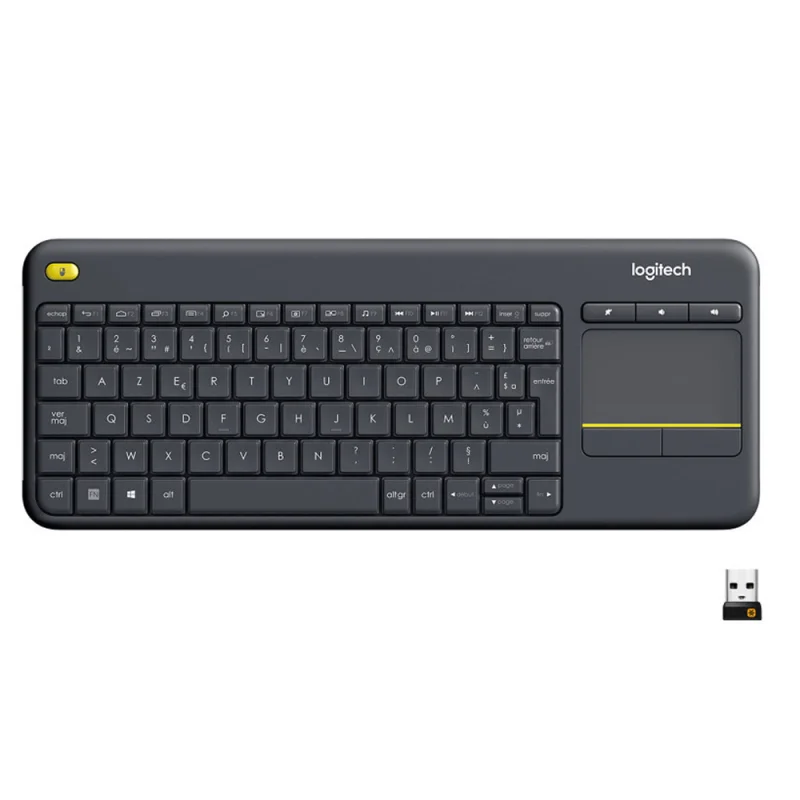 Logitech K400 Plus | Full-Size | Sans-fil