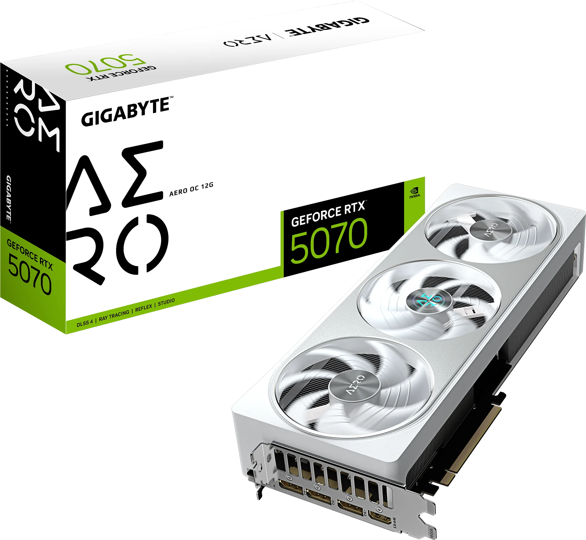Gigabyte RTX 5070 AERO OC 12Go | DLSS 1440p