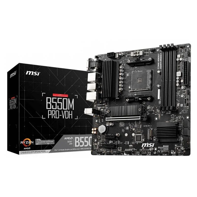 MSI B550M PRO-VDH | AM4 DDR4 | Legend