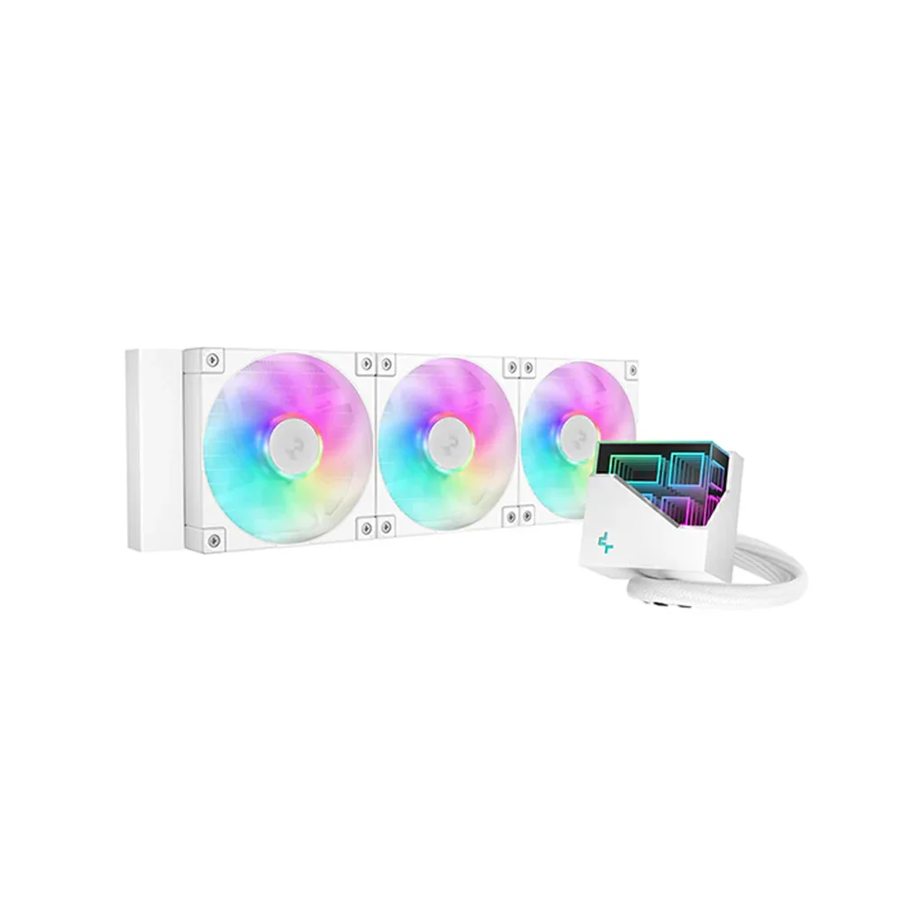 DeepCool LT360 ARGB AIO 360mm Blanc | Tunisie
