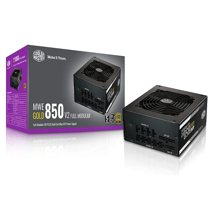 Cooler Master Elite Gold 850W 80+ Gold Modulaire | Pro